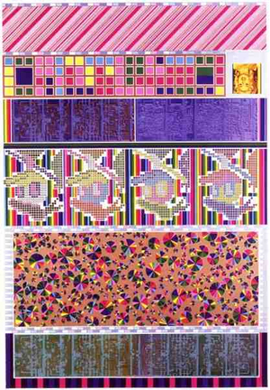 Untitled, (screenprint)