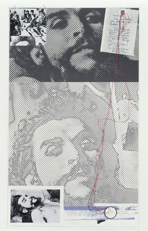 Letter from Che (Valegrande Bolivia) 1969 (screenprint)