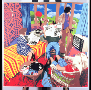 Untitled, from a series of five, 1973 (silkscreen print)