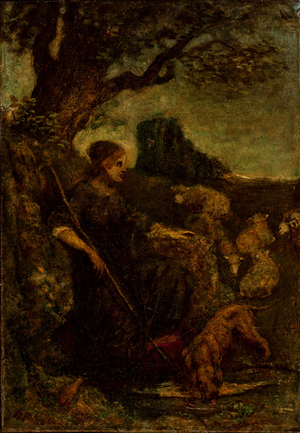 Joan of Arc (1412-31) (oil on canvas)