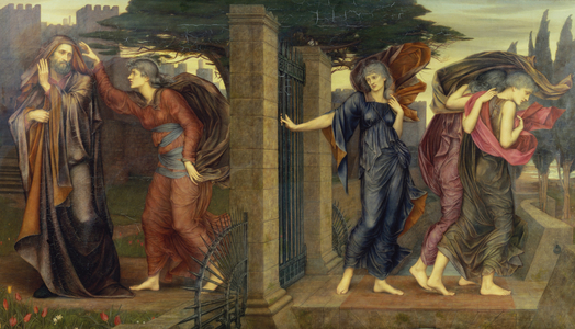 The Grey Sisters, 1880-81 (oil on canvas)