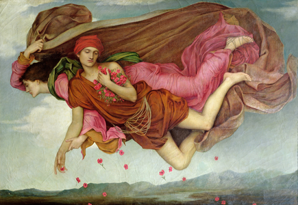 Night and Sleep, 1878 (oil on canvas)