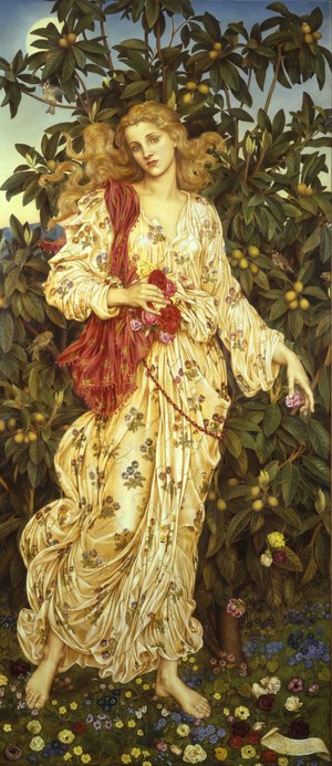 Flora, 1894 (oil on canvas)