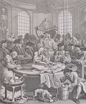 The Reward of Cruelty, from The Four Stages of Cruelty, 1751 (etching and engraving)