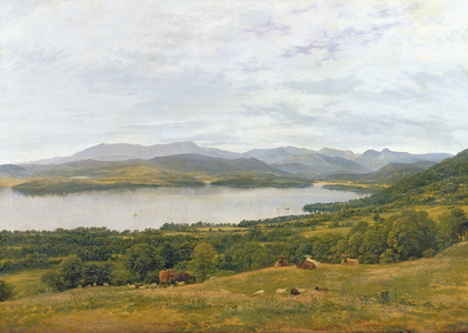 The Head of Windermere (oil on panel)