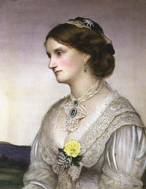 Selina, the Countess of Bradford, 1876 (oil on canvas)