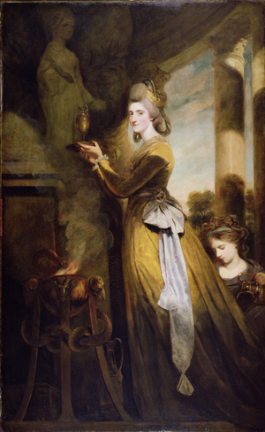 Mrs Peter Beckford (1754-91) 1782 (oil on canvas)