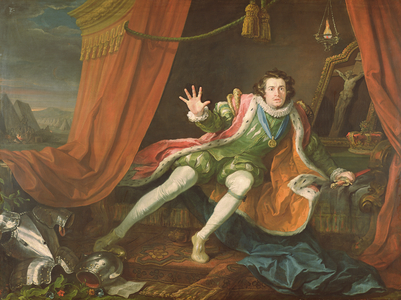 David Garrick as Richard III, 1745 (oil on canvas)