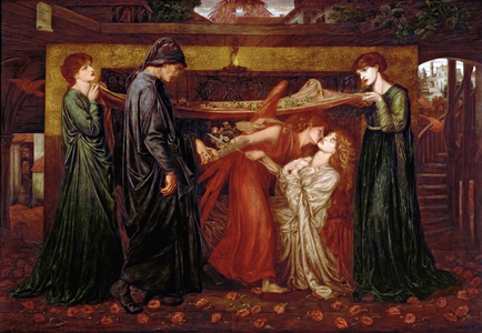 Dante's Dream (oil on canvas)