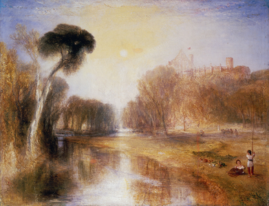 Schloss Rosenau, Seat of H.R.H. Prince Albert of Coburg, 1841 (oil on canvas)