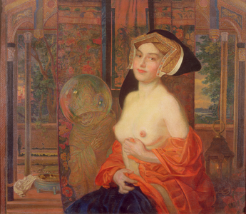 The Finger of Fate, 1923 (oil on canvas)