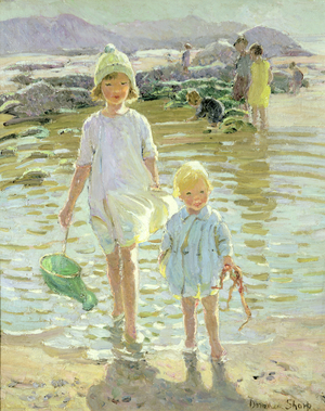 Children on the Seashore