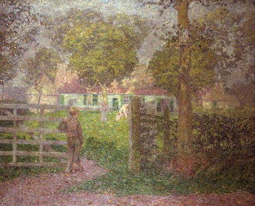 The Homestead, c.1910 (oil on canvas)