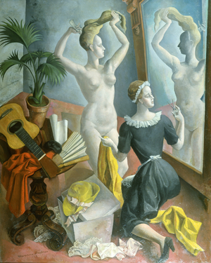 The Mirror, 1928 (oil on canvas)