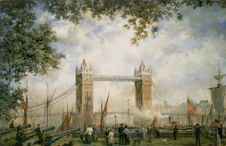 Tower Bridge: From the Tower of London (painting)