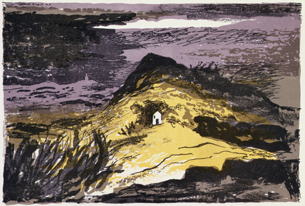 Grongar Hill, Carmarthenshire l944.  Illustration from 'English, Scottish and Welsh Landscape Verse', Betjeman and Taylor 1944.