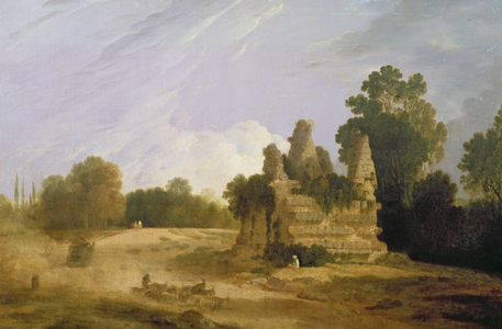 The Tomb of Horatii and Curatii (oil on canvas)
