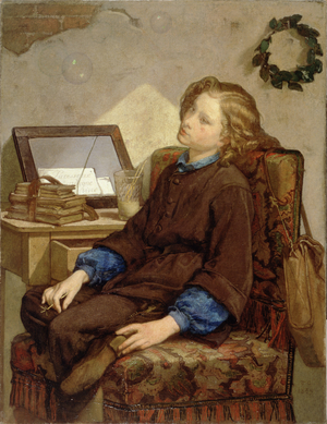 Day Dreams, 1859 (oil on canvas)