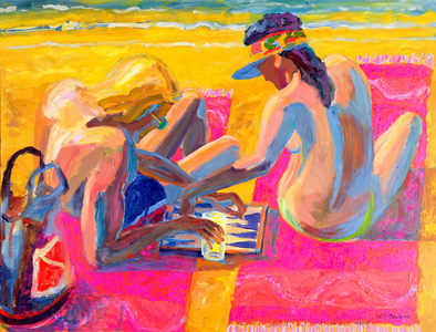 Backgammon II, 2005 (acrylic on board)
