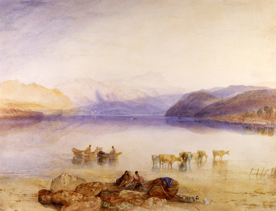 Ullswater, Cumberland, c.1835 (w/c on paper)