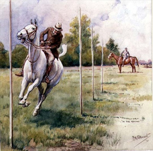 In the Making, 1921 (w/c on paper)