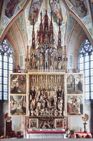 The St. Wolfgang Altarpiece (second opening) 1471-81 (photo)