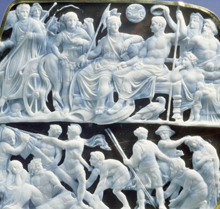 Augustan cameo, after 10 AD (onyx) (detail) (see also 66579)
