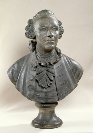 Bust of Johan Georg Wille (1715-1808) (stone)