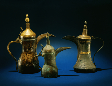 Spouted coffee pots (brass)
