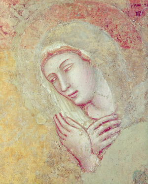 Detail of The Annunciation (fresco) (detail of 394520)
