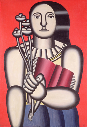 Woman with a Book, 1923 (oil on canvas)