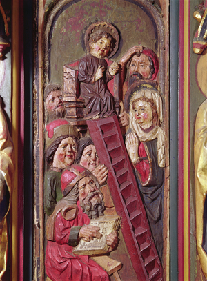 Jesus Among the Doctors (wood)