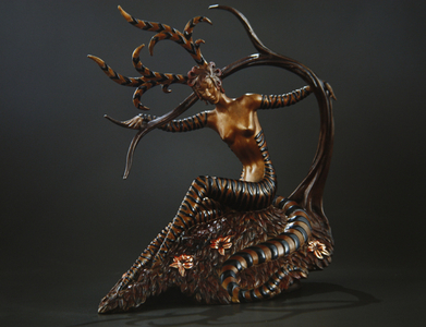 The Hunting, November 1985 (painted bronze)