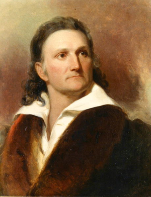 Portrait of J.J. Aududon (1785-1851) c.1833 (w/c on paper)