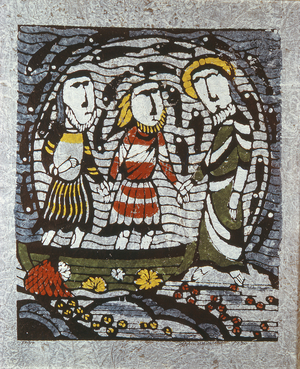 The Calling of Simon and Andrew, 1970 (serigraph)