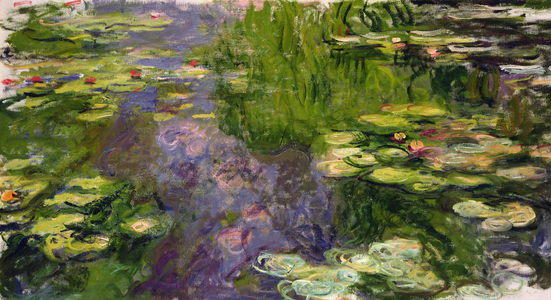 Waterlilies, c.1910s (oil on canvas)