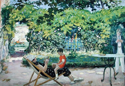 The Arbour, 1926 (gouache & w/c on paper)