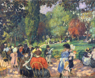 L'Apres-midi au square des Batignolles, 1898 (oil on canvas)