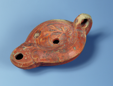 Oil lamp, from Milo (terracotta)