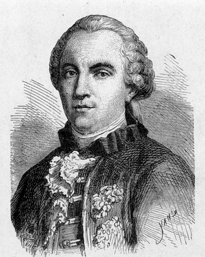 Portrait of Buffon (1707 - 1788) - in “” Album of Science; illustrious scholars; Great discoveries””” 1896.