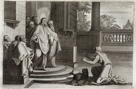 Illustration for the Royaumont Bible, 1811 (engraving)