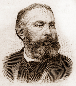 The members of the Academy Francaise in 1895: portrait of Sully Prudhomme (Armand Sully-Prudhomme dit) (Sully Prud'homme, Sully Prud'homme) (1839-1907), French poet and essayist.