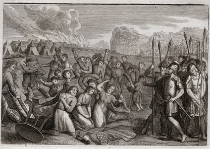 Illustration for the Royaumont Bible, 1811 (engraving)