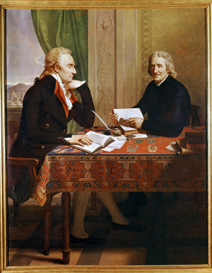 Vittorio Alfieri with Abbe Tommaso Galuso (painting)