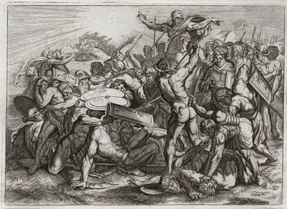 Illustration for the Royaumont Bible, 1811 (engraving)