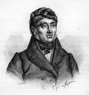 Portrait of Pierre Paul Royer-Collard (Royer Collard, 1763-1845), French politician and philosopher.