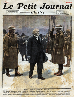 A Crusade for France: Georges Clemenceau visiting the United States, 1922 (print)