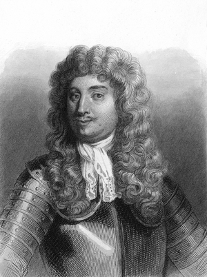 Portrait of Abraham, Marquis Duquesne (1610 - 1688), Marin francais - in “Histoire des Français”” by Lavallée, engraving, sd., 19th century.