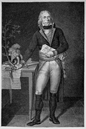 Portrait of Andre Massena (1756-1817), marechal of France.