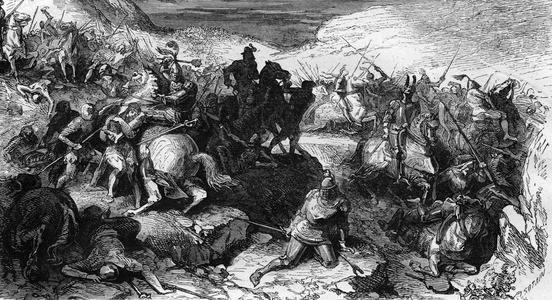 Battle of Grandson between the Burgundians and the Swiss Grandson in Switzerland on March 2, 1476.